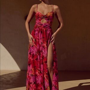 Runaway Label CAMILLE MAXI DRESS - ROMANCE PRINT